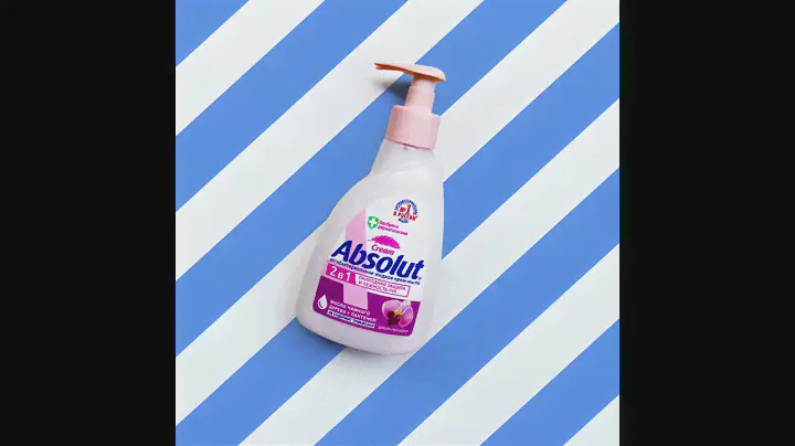 Антибактериальное мыло Absolut «2 в 1» дикая орхидея