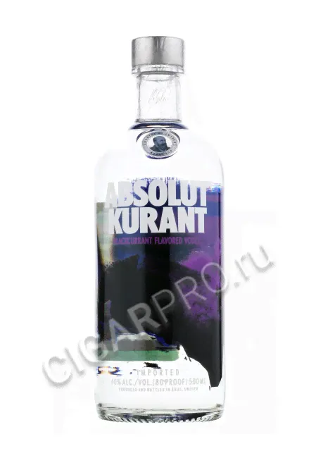 Водка Absolut Kurant 0.5 l Водка Абсолют Курант 0.5 л Черная Смородина-1