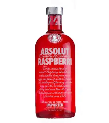 Водка Абсолют raspberri 0.7л
