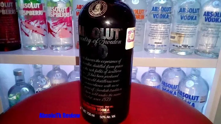 Absolut Vodka 100 750ml. Descontinuada