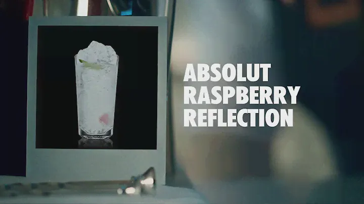 ABSOLUT RASPBERRY REFLECTION DRINK RECIPE - HOW TO MIX