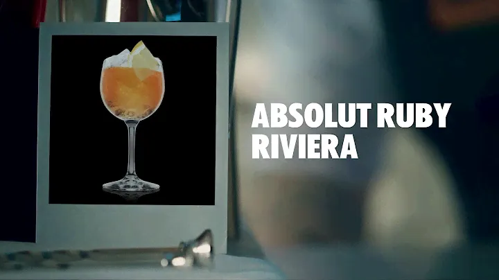 ABSOLUT RUBY RIVIERA DRINK RECIPE - HOW TO MIX
