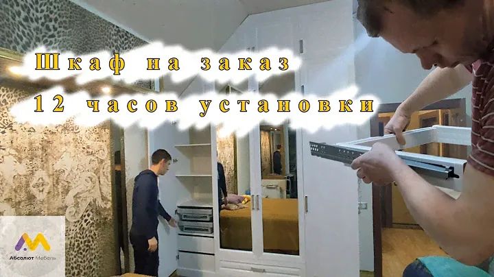 Абсолют мебель Пермь / Шкаф с крашенными фасадами / Мебель на заказ в Перми