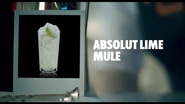 ABSOLUT LIME MULE DRINK RECIPE - HOW TO MIX